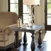 Ashley Mallacar Black Rectangular End Table