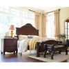 Ashley North Shore Queen Panel Bed With Dresser & Mirror