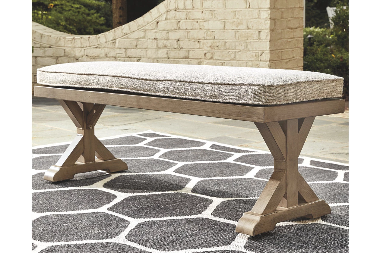 Ashley Beachcroft Bench With Cushion Benches 1 Ashley Beachcroft Bench With Cushion Benches