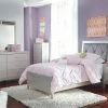 Ashley Olivet Twin Bed With Dresser Mirror & Night Stand Bedroom