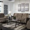 Ashley Living Room Nason Anchor Recl. Sofa & Recl. Loveseat & Recl. Rocker