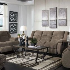 Ashley Living Room Nason Anchor Recl. Sofa & Recl. Loveseat & Recl. Rocker