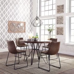 Ashley Dining Room Centiar Table & 4 Side Chairs