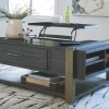 Ashley Forleeza Lift Top Cocktail Table With Casters Living Room