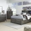 Ashley Caitbrook Gray Full Bed W/ Dresser Mirror & Night Stand Bedroom