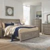 Ashley Bedroom Lettner Queen Storage Bed W/ Dresser Mirror & Nightstand