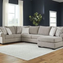 Ashley Baranello 3-Piece Sectional - Stone Sectionals