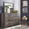 Ashley Drystan Dresser And Mirror - Multi