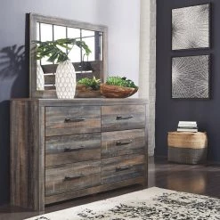 Ashley Drystan Dresser And Mirror - Multi