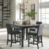 Ashley Garvine Table & 4 BarStools Dining Room