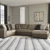 Ashley Abalone 3-Piece Sectional Sectionals