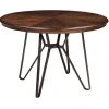 Ashley Centiar Two-tone Brown Round Dining Room Table