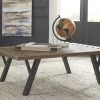 Ashley Haffenburg - Medium Brown - Rectangular Cocktail Table Living Room