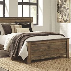 Ashley Trinell Queen Panel Bed - Brown Beds