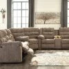 Ashley Workhourse 3-Piece Sectional - Cocoa Sectionals