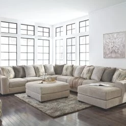 Ashley Ardsley 5-Piece Sectional - Pewter Sectionals