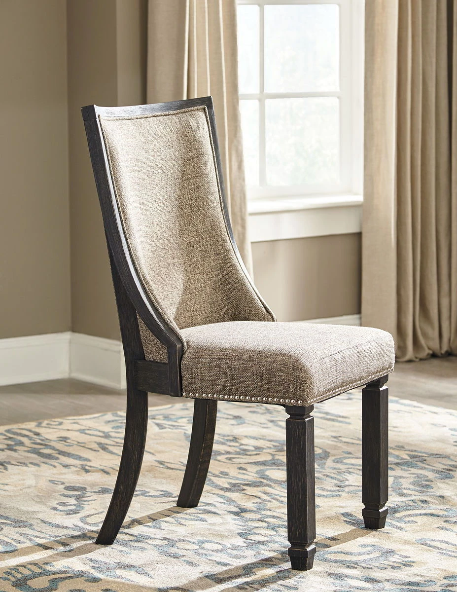 Ashley Tyler Creek - Black/Grayish Brown - Dining Upholstered Side Chair 1 Ashley Tyler Creek - Black/Grayish Brown - Dining Upholstered Side Chair