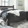 Ashley Beds Starberry King Poster Bed - Black