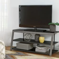 Ashley Rollynx - Black - TV Stand