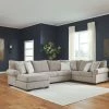 Ashley Baranello 3-Piece Sectional - Stone Sectionals