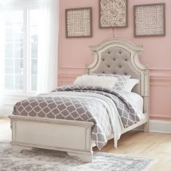 Ashley Beds Realyn Twin Bed - Two - Tone