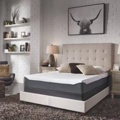 Ashley 10 Inch Chime Elite Memory Foam Mattress & Foundation