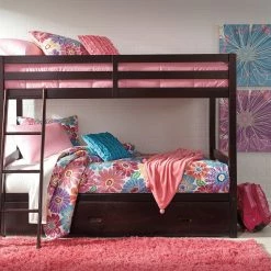 Ashley Halanton Twin Bunk Bed With Storage Beds