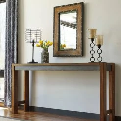 Ashley Torjin - Brown/Gray - Long Counter Table