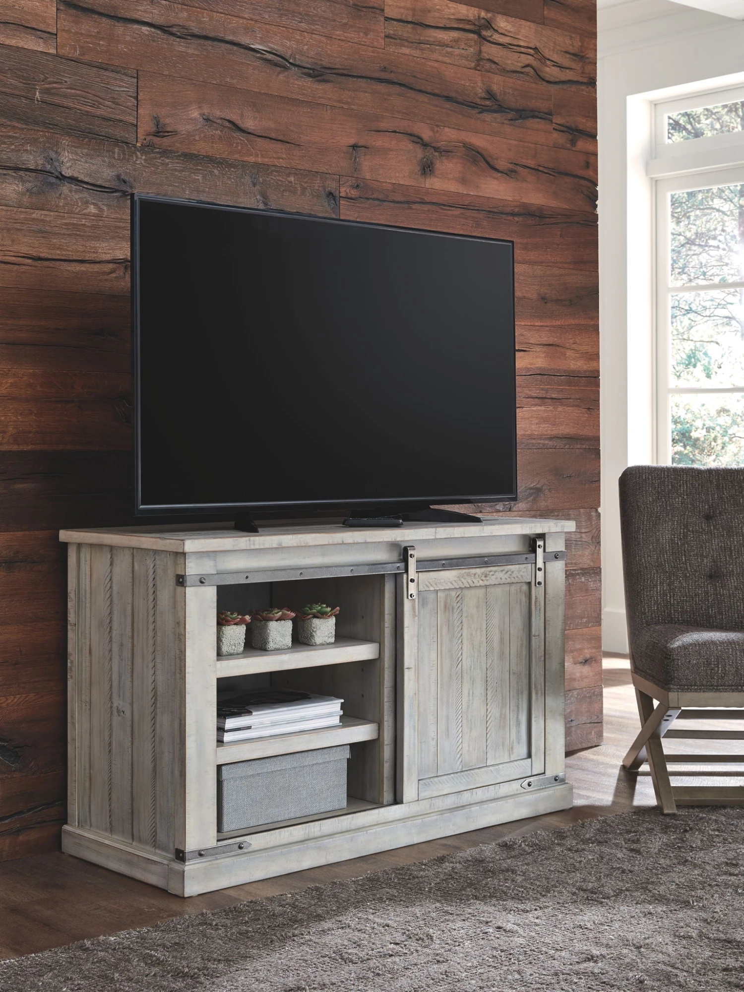 Ashley Carynhurst White Wash Medium TV Stand TV Stands 1 Ashley Carynhurst White Wash Medium TV Stand TV Stands