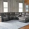 Ashley Sectionals Nantahala 7-Piece Sectional - Slate