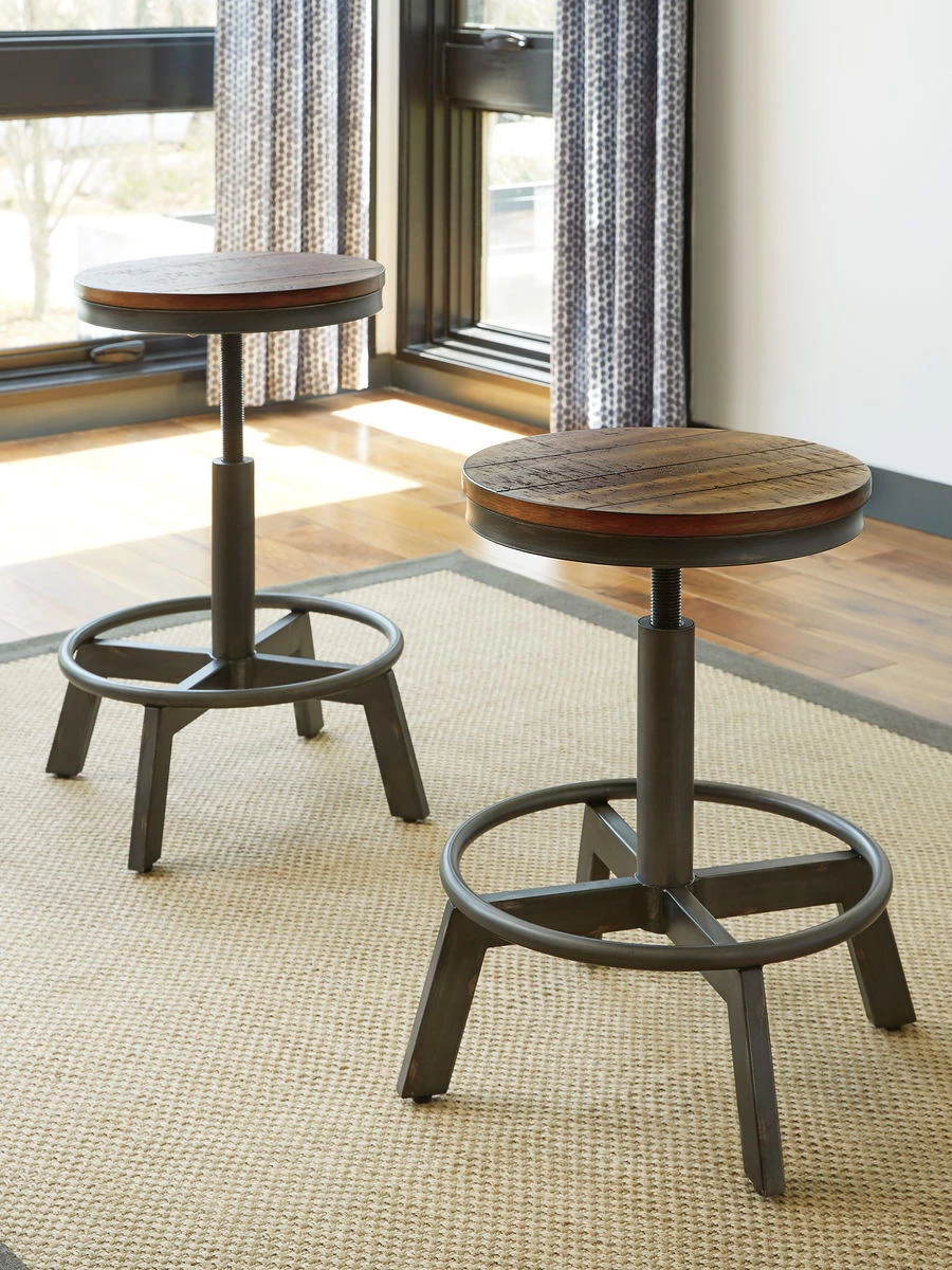 Ashley Dining Room Torjin - Brown/Gray - Stool 1 Ashley Dining Room Torjin - Brown/Gray - Stool