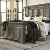 Ashley Beds Wyndahl Queen Panel Bed - Brown