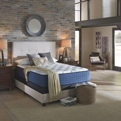 Ashley Mt Dana Plush Mattress & Foundation Mattresses