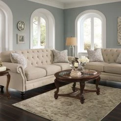 Ashley Norcastle Oval Cocktail Table And 2 End Tables