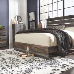 Ashley Drystan Multi King Bed W/ Dresser & Mirror Bedroom