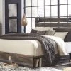 Ashley Drystan King Panel Bed With 1 Side Storage - Multi Beds