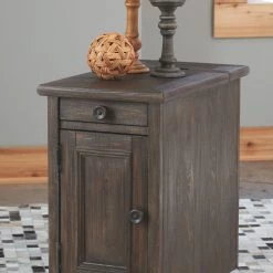 Ashley Living Room Wyndahl - Rustic Brown - Chair Side End Table