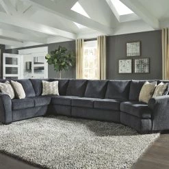 Ashley Eltman Slate 4 Pc. Sectional Living Room