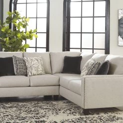 Ashley Hallenberg 2-Piece Sectional - Fog Sectionals