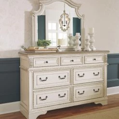 Ashley Dressers Realyn Dresser And Mirror - Two - Tone