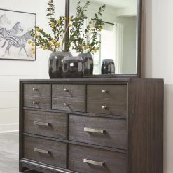 Ashley Brueban Dresser And Mirror Dressers