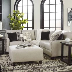 Ashley Sectionals Hallenberg 3-Piece Sectional - Fog