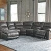 Ashley Nantahala 6-Piece Sectional - Slate Sectionals
