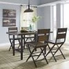 Ashley Dining Room Kavara Medium Brown Table & 4 Barstools