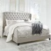 Ashley Bedroom Jerary - Gray - Queen Upholstered Bed
