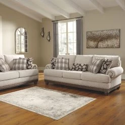 Ashley Harleson Wheat Sofa & Loveseat Living Room