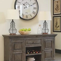 Ashley Wyndahl - Rustic Brown - Dining Room Server