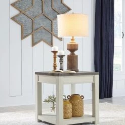 Ashley End Tables Bolanburg Brown/White End Table