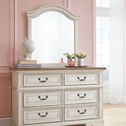 Ashley Realyn Dresser And Mirror - Two - Tone Dressers