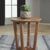Ashley Kinnshee - Brown - Round End Table Living Room